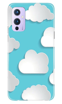 Clouds Mobile Back Case for OnePlus 9 (Design - 210)
