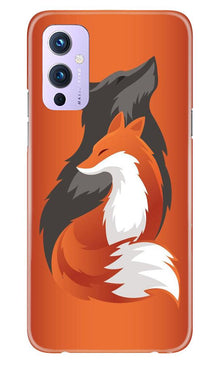 Wolf  Mobile Back Case for OnePlus 9 (Design - 224)