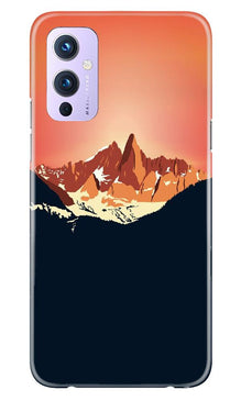 Mountains Mobile Back Case for OnePlus 9 (Design - 227)