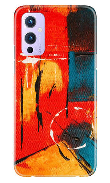 Modern Art Mobile Back Case for OnePlus 9 (Design - 239)