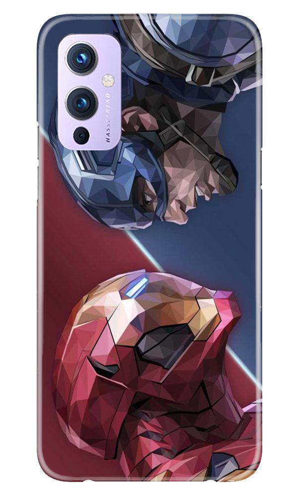 Ironman Captain America Case for OnePlus 9 (Design No. 245)
