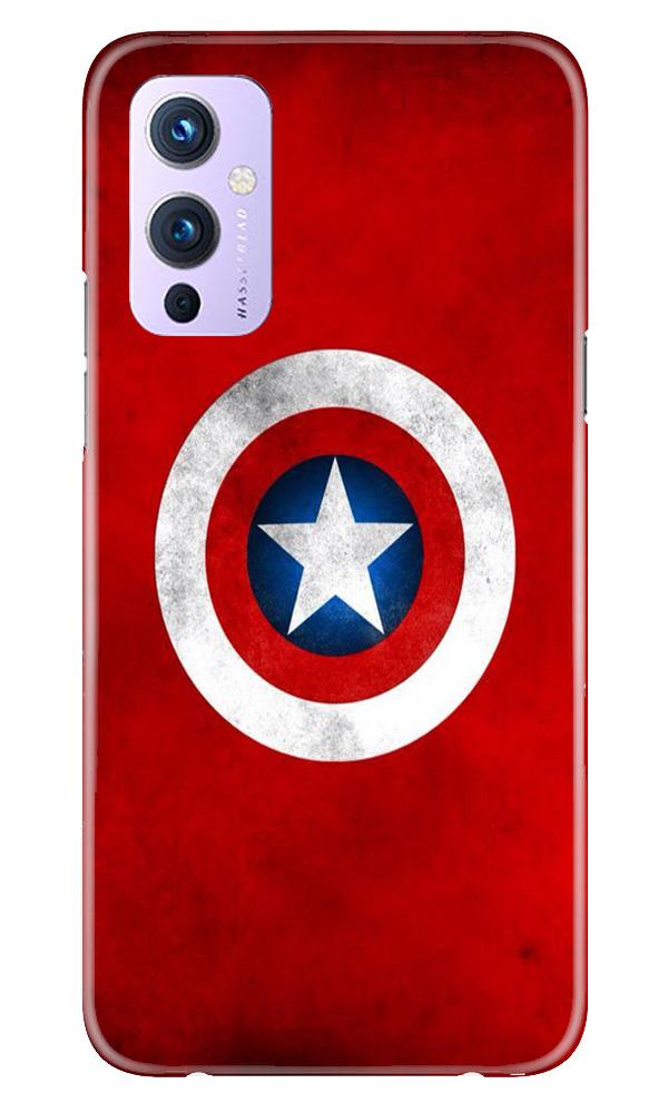 Captain America Case for OnePlus 9 (Design No. 249)