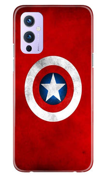 Captain America Mobile Back Case for OnePlus 9 (Design - 249)
