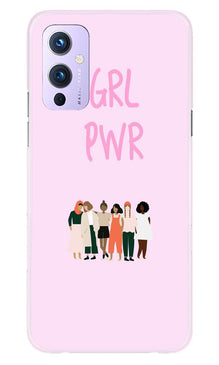 Girl Power Mobile Back Case for OnePlus 9 (Design - 267)