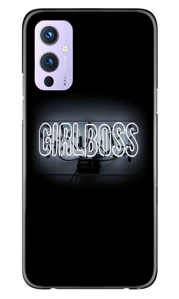 Girl Boss Black Case for OnePlus 9 (Design No. 268)