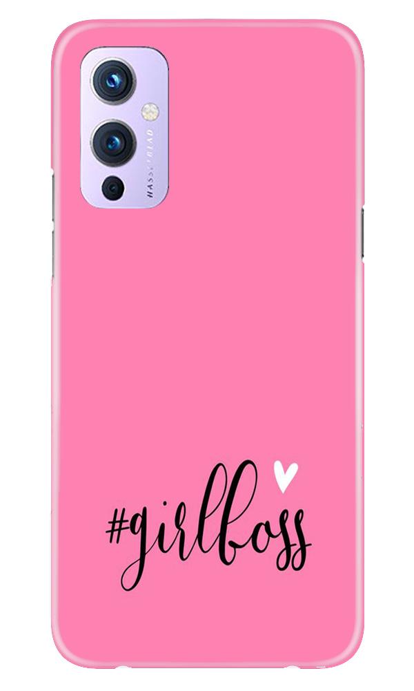 Girl Boss Pink Case for OnePlus 9 (Design No. 269)