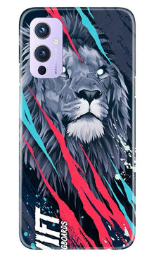 Lion Mobile Back Case for OnePlus 9 (Design - 278)