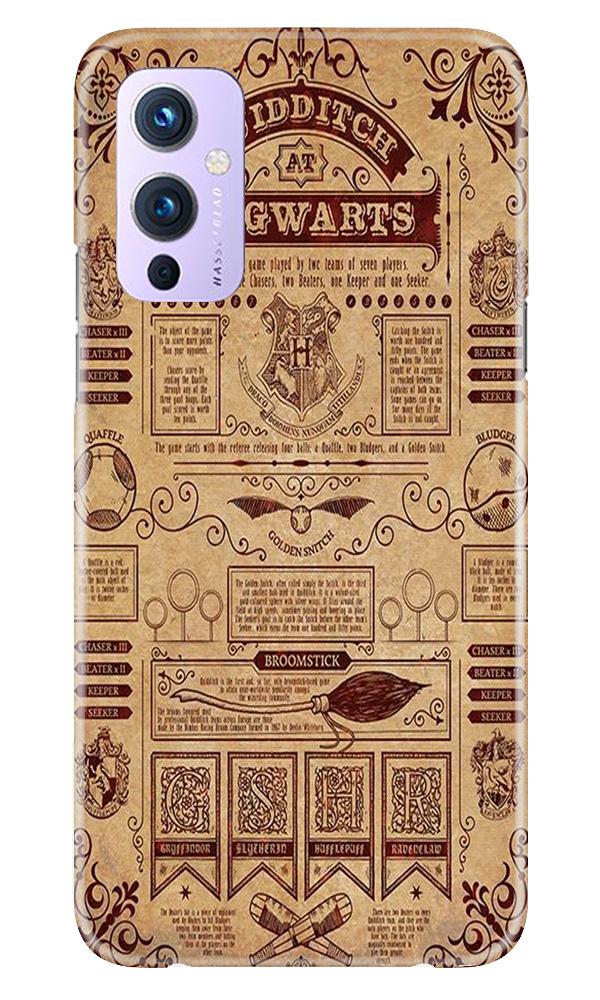Hogwarts Mobile Back Case for OnePlus 9 (Design - 304)
