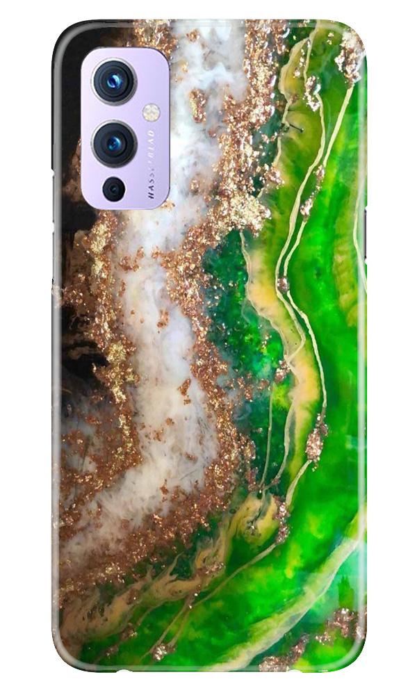 Marble Texture Mobile Back Case for OnePlus 9 (Design - 307)