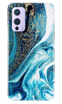 Marble Texture Mobile Back Case for OnePlus 9 (Design - 308)