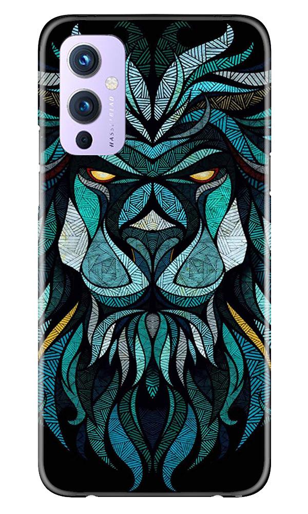 Lion Mobile Back Case for OnePlus 9 (Design - 314)
