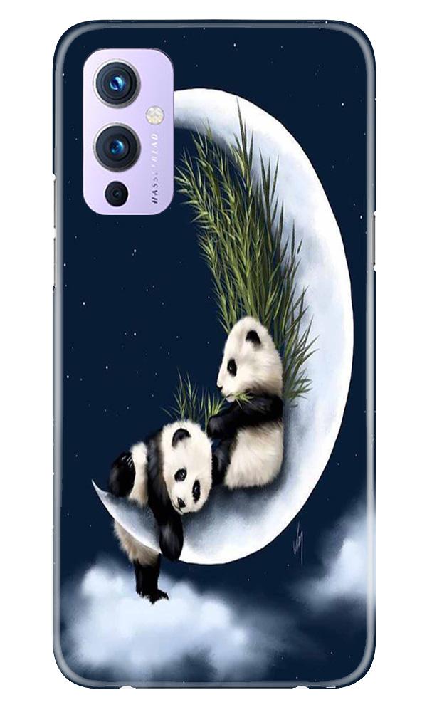 Panda Moon Mobile Back Case for OnePlus 9 (Design - 318)