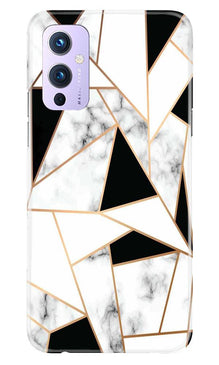 Marble Texture Mobile Back Case for OnePlus 9 (Design - 322)