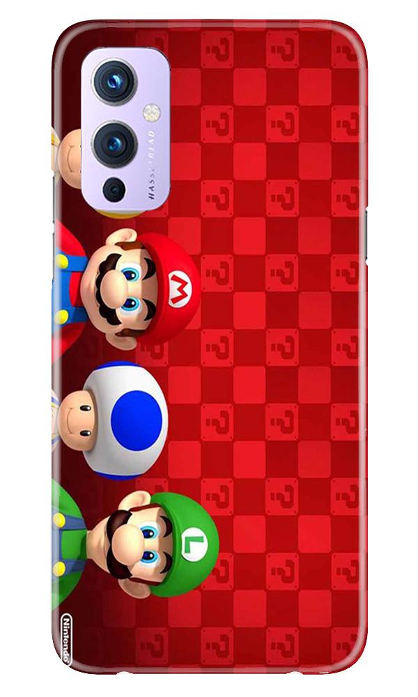 Mario Mobile Back Case for OnePlus 9 (Design - 337)