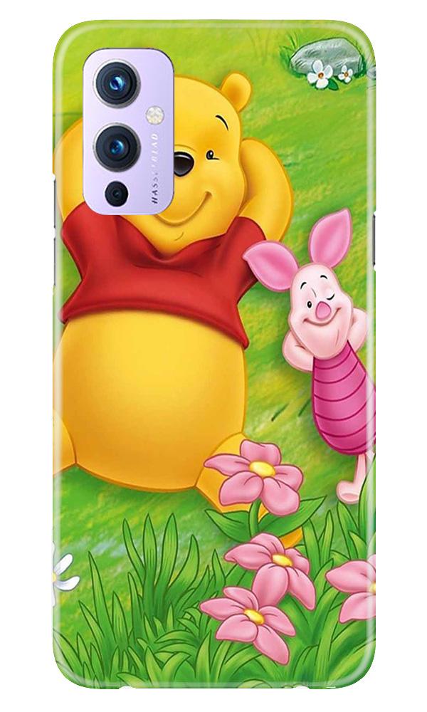 Winnie The Pooh Mobile Back Case for OnePlus 9 (Design - 348)