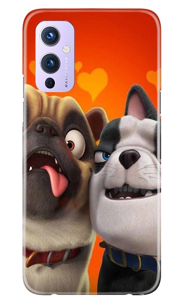 Dog Puppy Mobile Back Case for OnePlus 9 (Design - 350)