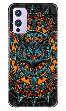 Owl Mobile Back Case for OnePlus 9 (Design - 360)