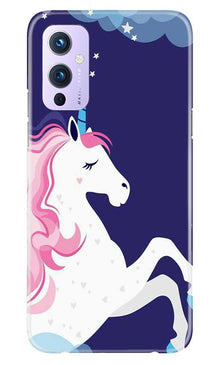 Unicorn Mobile Back Case for OnePlus 9 (Design - 365)