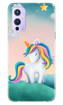 Unicorn Mobile Back Case for OnePlus 9 (Design - 366)