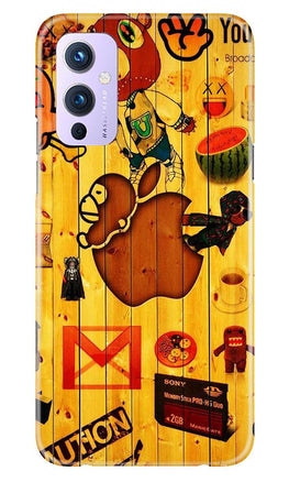 Wooden Texture Mobile Back Case for OnePlus 9 (Design - 367)