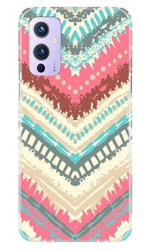 Pattern Mobile Back Case for OnePlus 9 (Design - 368)