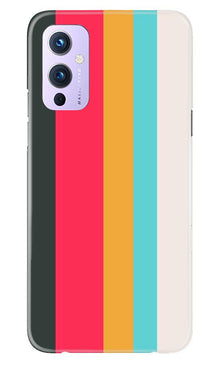 Color Pattern Mobile Back Case for OnePlus 9 (Design - 369)