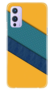 Diagonal Pattern Mobile Back Case for OnePlus 9 (Design - 370)