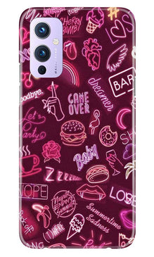 Party Theme Mobile Back Case for OnePlus 9 (Design - 392)
