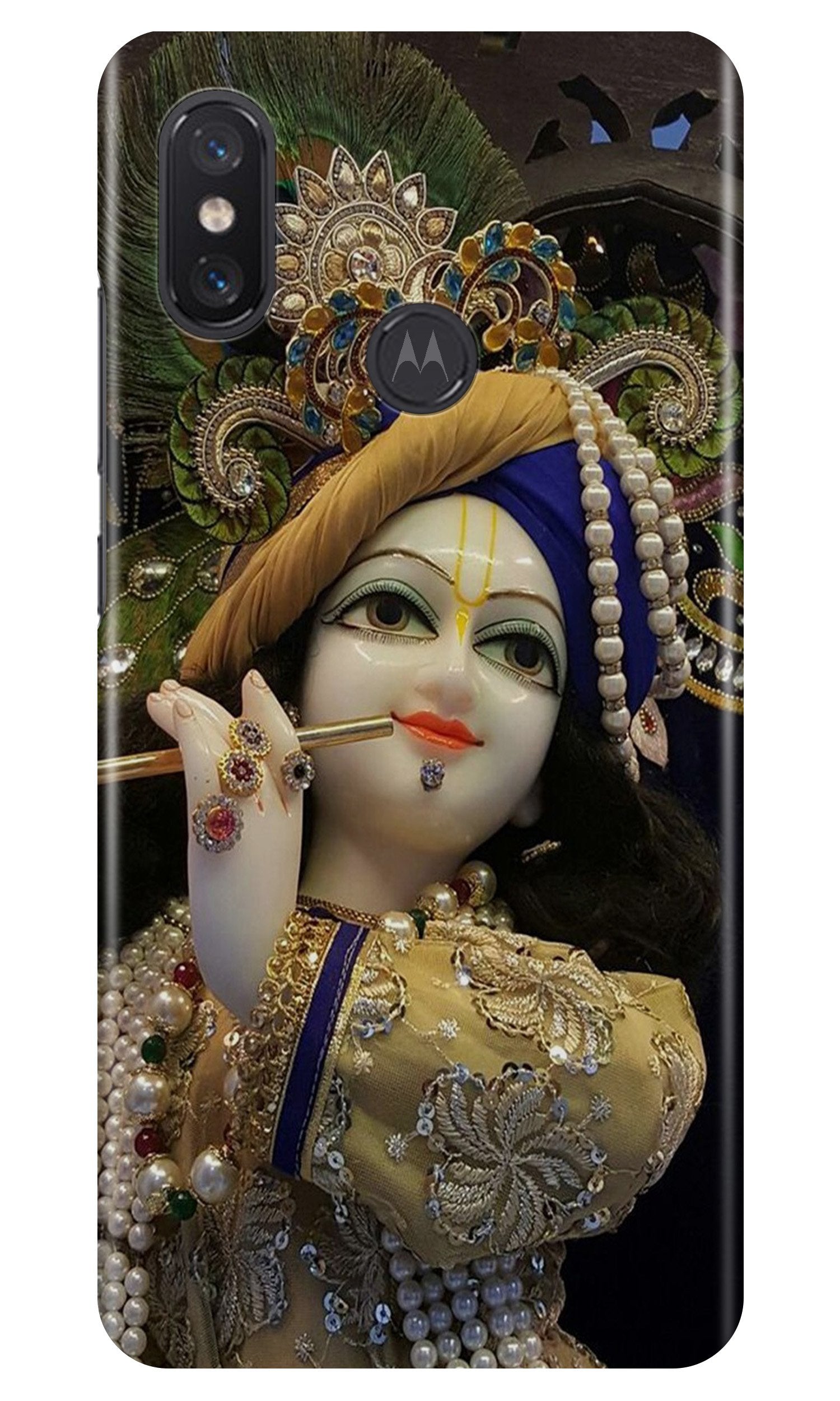 Lord Krishna3 Case for Moto One Power
