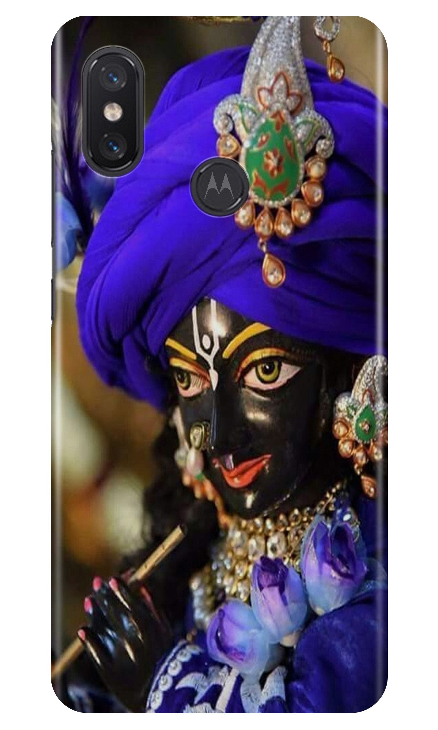 Lord Krishna4 Case for Moto One Power
