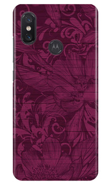 Purple Backround Case for Moto One Power