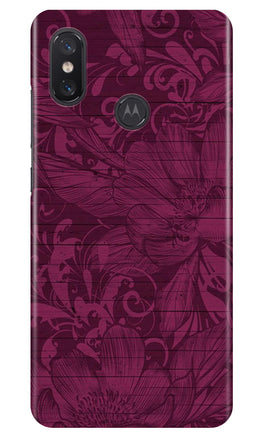 Purple Backround Case for Moto One Power