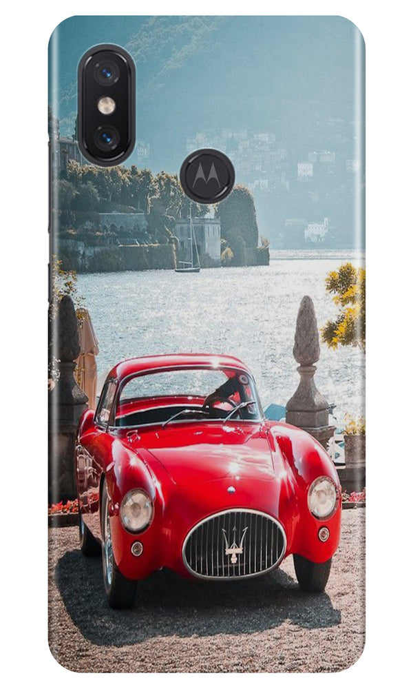 Vintage Car Case for Moto One Power