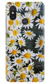 White flowers Case for Moto One Power