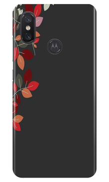 Grey Background Case for Moto One Power