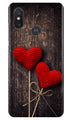 Red Hearts Case for Moto One Power