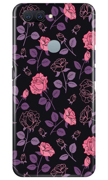 Rose Pattern Mobile Back Case for Oppo A11K (Design - 2)