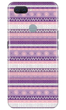 Zigzag line pattern3 Mobile Back Case for Oppo A11K (Design - 11)