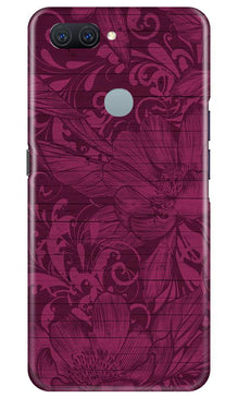 Purple Backround Mobile Back Case for Oppo A11K (Design - 22)