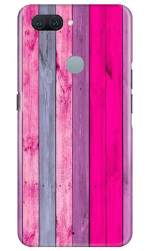 Wooden look Mobile Back Case for Oppo A11K (Design - 24)