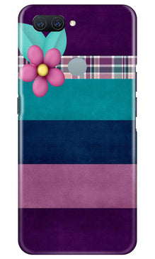 Purple Blue Mobile Back Case for Oppo A11K (Design - 37)