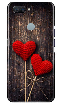 Red Hearts Mobile Back Case for Oppo A11K (Design - 80)