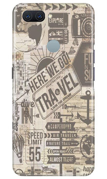 Travel Mobile Back Case for Oppo A11K  (Design - 104)