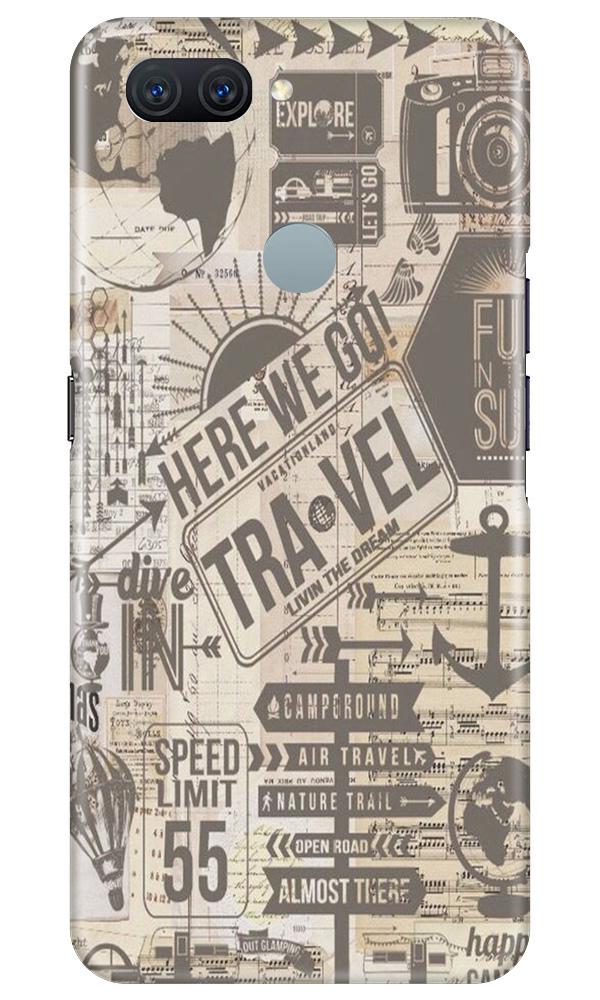 Travel Case for Oppo A11K  (Design - 104)