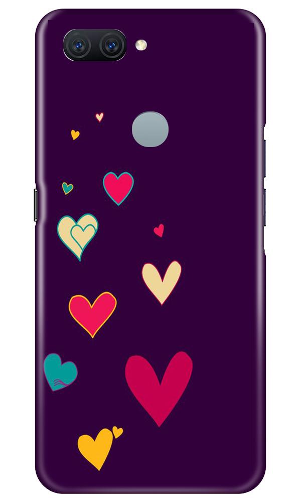 Purple Background Case for Oppo A11K  (Design - 107)