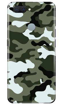 Army Camouflage Mobile Back Case for Oppo A11K  (Design - 108)