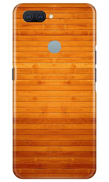 Wooden Look Mobile Back Case for Oppo A11K  (Design - 111)