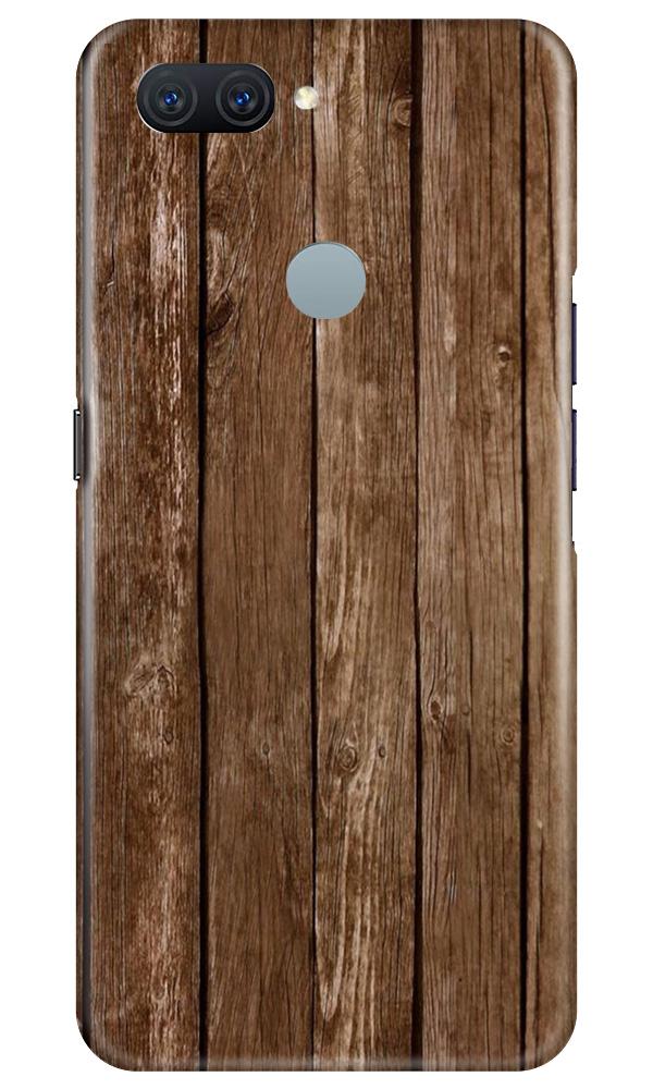 Wooden Look Case for Oppo A11K  (Design - 112)