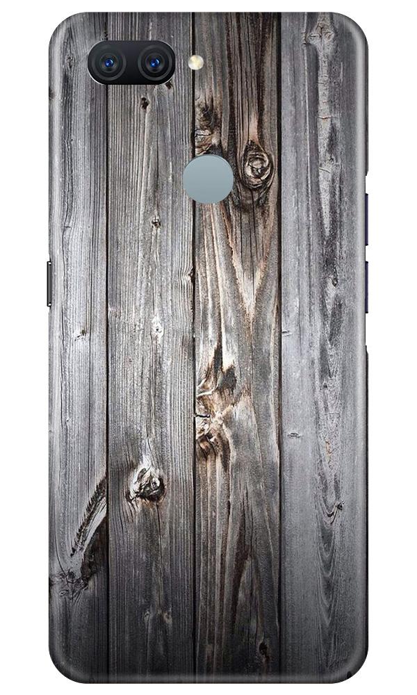 Wooden Look Case for Oppo A11K  (Design - 114)