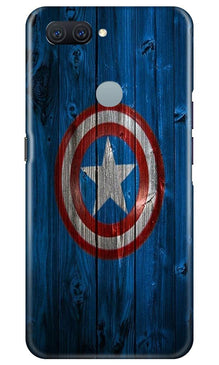 Captain America Superhero Mobile Back Case for Oppo A11K  (Design - 118)